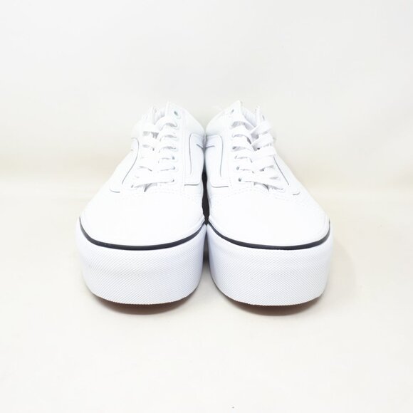 Vans Old Skool Stackform Platform Shoe Sneaker White Pride Mens 7 / Womens 8.5 - Picture 7 of 12